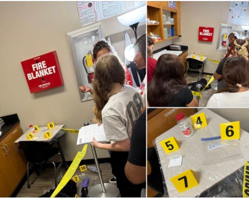  Principles of Biomed are starting their forensics unit.